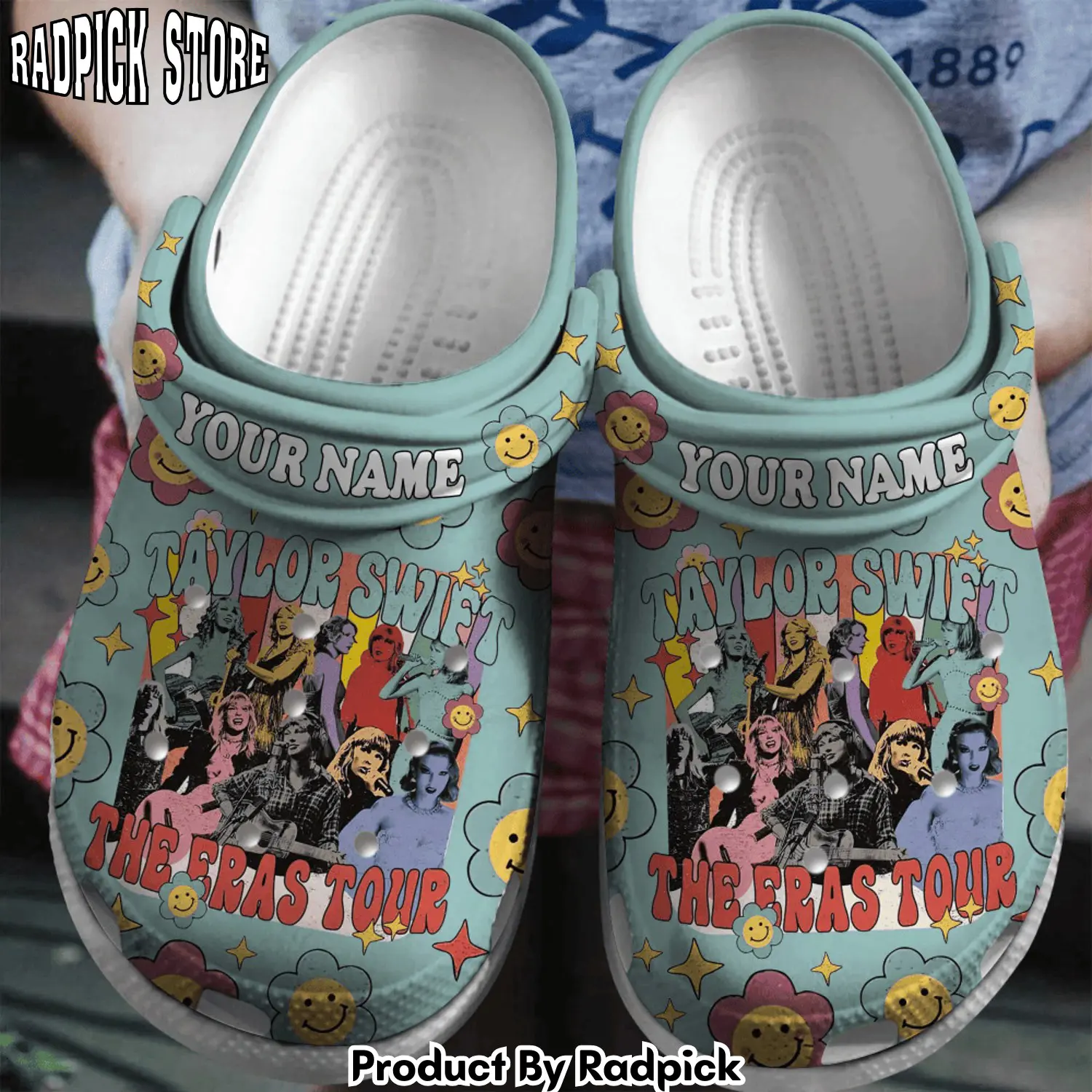 Radpick taylor swift music clogs shoes comfortable for men women wvn rp652895